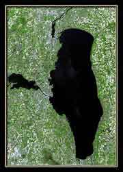 Lake Winnebago map